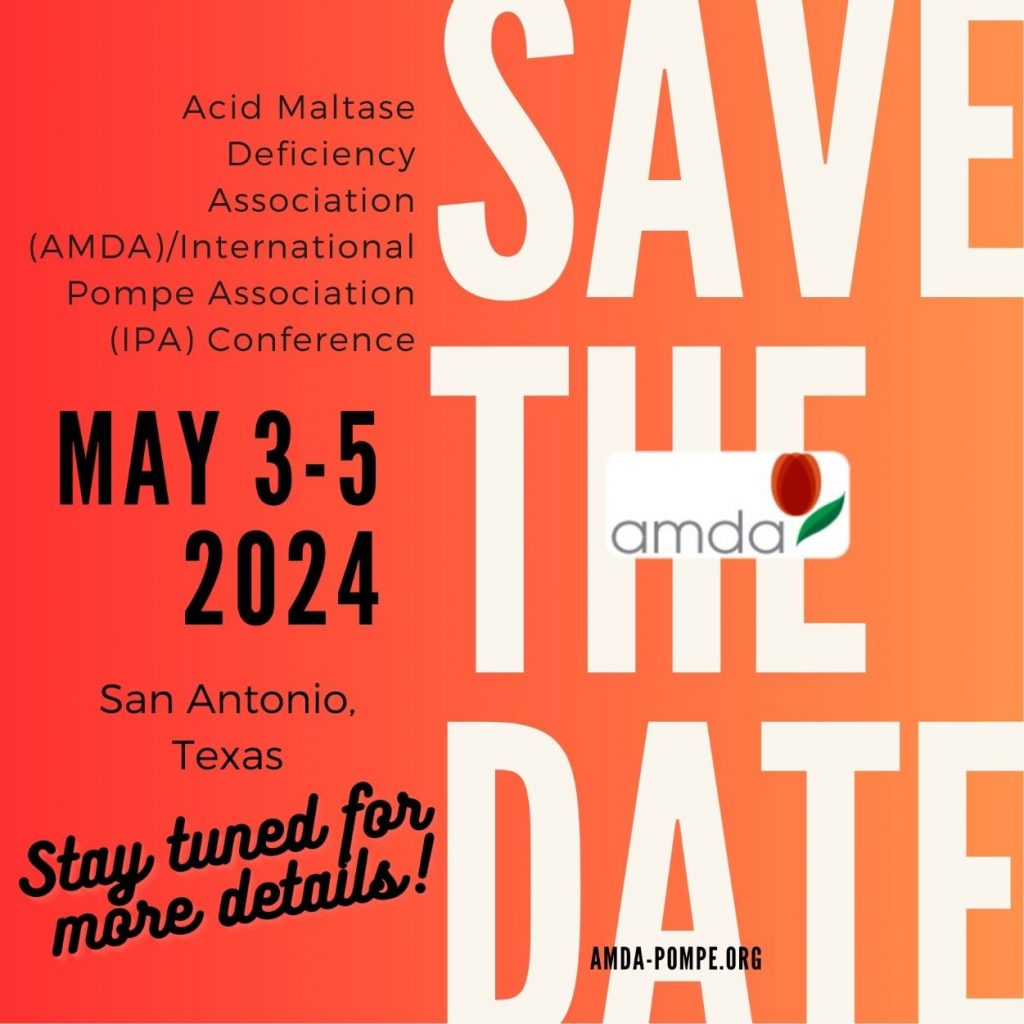 2024 Acid Maltase Deficiency Association (AMDA)/International Pompe