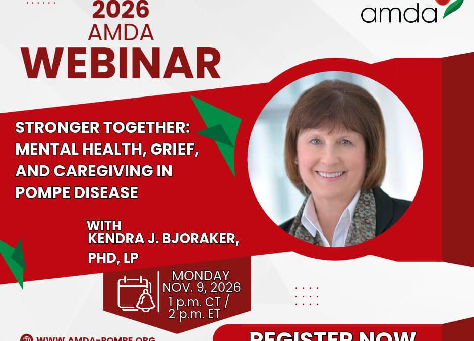 Stronger Together: Mental Health, Grief, and Caregiving in Pompe Disease